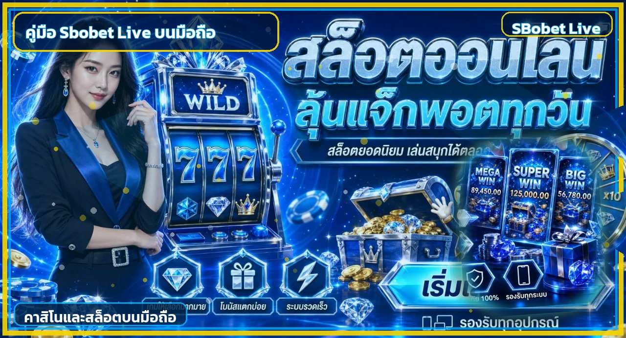 Sbobet Live คู่มือมือถือ สมัคร เข้าใช้ และตั้งงบ